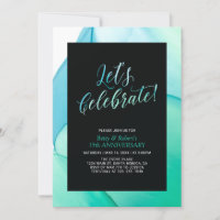 Texture de fluide vert 35e anniversaire de mariage