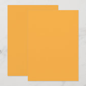 Invitation Texture de fond orange assourdi pour le Web et l'i (Devant / Derrière)