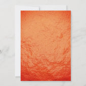 Invitation Texture de peau d'orange (Dos)