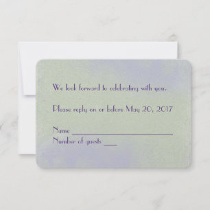 Invitation Texture pastel RSVP