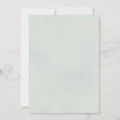 Invitation Texture Roses rose pâle Mariage floral (Dos)