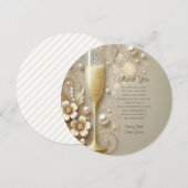 Invitation thank you (Devant / Derrière)