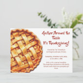 Invitation Thanksgiving Canada | Collecte de tartes Apple (Debout devant)