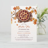 Invitation Thanksgiving Cerry Cutie Pie Fall Premier annivers (Debout devant)