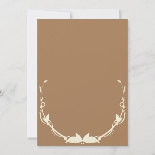 Invitation Thanksgiving Cornbread Collard Green Black Eye Pea (Dos)