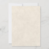 Invitation Thanksgiving Cornucopia Dîner de récolte abondante (Dos)