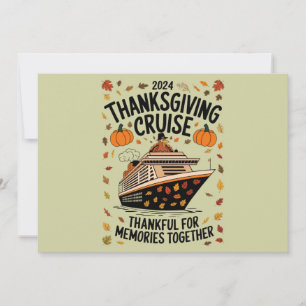 Invitation Thanksgiving Cruise 2024 Merci Pour Les Souvenirs