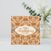 Invitation Thanksgiving de Thistar Damask (Debout devant)