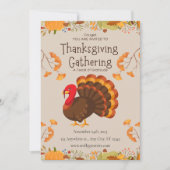 Invitation Thanksgiving Diner Arch Thanksgiving (Devant)