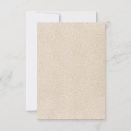 Invitation Thanksgiving - Dîner Thanksgiving (Dos)