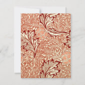 Invitation Thanksgiving feuille (Dos)