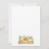 Invitation Thanksgiving Pumpkin Leaves Dinner (Dos)