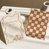 Invitation Thanksgiving Whimsical
