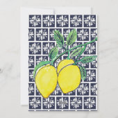 Invitation That's Amore Aquarelle Italienne Robe de Mariée  (Dos)