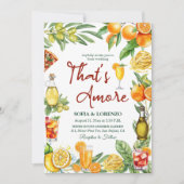 Invitation That's Amore Italian Citrus Cocktail Wedding  (Devant)