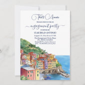Invitation That's Amore Italian Riviera Engagement Party (Devant)