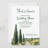 Invitation That's Amore Italian View Wedding Shower (Devant)