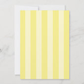 Invitation That's Amore Striped Blue & Yellow Wedding (Dos)