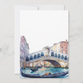 Invitation That's Amore Watercolor Venice Wedding Shower (Dos)