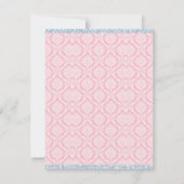 Invitation Thé à la princesse (Dos)