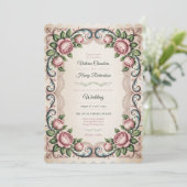 Invitation The Anne Elliot Quiet Romance Vintage Wedding (Debout devant)