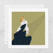 Invitation The Arrival No One Expected Fashion Card (Devant / Derrière)