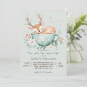 Invitation Thé avec la future maman Baby Shower (Debout devant)
