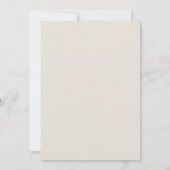 Invitation Thé avec la future mariée, douche de mariage dessi (Dos)