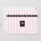 Invitation Thé bébé (Dos)