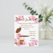 Invitation Thé bébé (Debout devant)