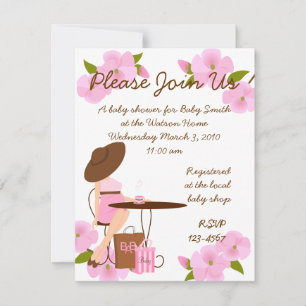 Invitation Thé bébé
