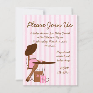 Invitation Thé bébé