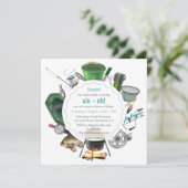 Invitation The Big Three-Oh Pêche | 60e Anniversaire (Debout devant)