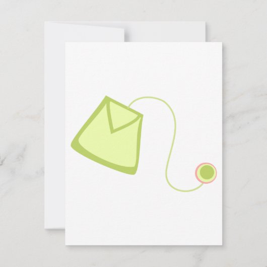 Invitation Thé chaud (Dos)