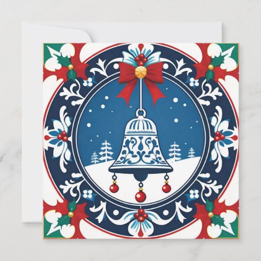 Invitation The Christmas Bell (Devant)