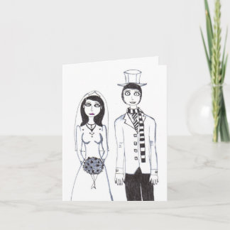 Invitation The Creepy Wedding rsvp