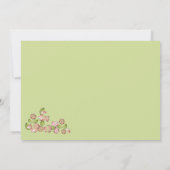 Invitation Thé dans le jardin (Dos)