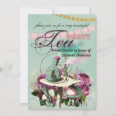 Invitation Thé dansant de mariage sur le thème de l'Adaptatio (Devant)