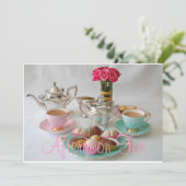 Invitation Thé de l'après-midi (Debout devant)