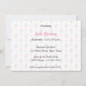 Invitation Thé de mariée rose de Camille (Dos)