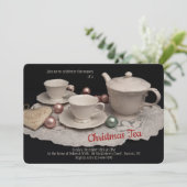 Invitation Thé de vacances  (Debout devant)