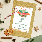 Invitation thé de vacances