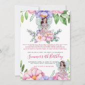 Invitation Thé des Fées des Fleurs (Devant)