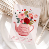 Invitation Thé et brunch de la Galentine pour la Saint-Valent