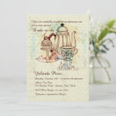 Invitation thé et dessert (Debout devant)