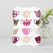 Invitation Thé/Fête de la mariée de cuisine (Debout devant)