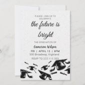 Invitation "The Future is Bright" Graduation Ceremony (Devant)