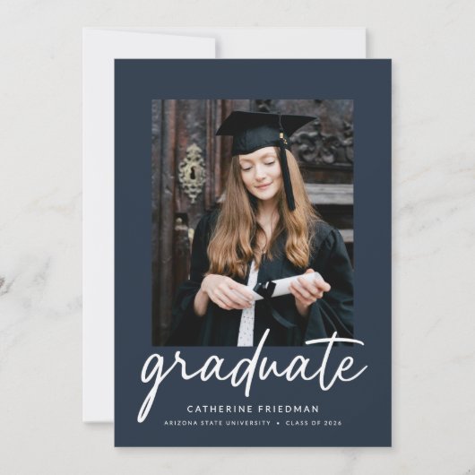 Invitation The Graduate Announcement (Devant)