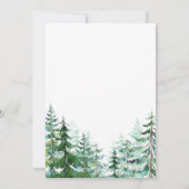 Invitation The Holidays Are Brewing Forest Christmas Party (Dos)