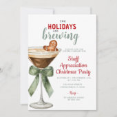 Invitation The Holidays Are Brewing Office Community Invite (Devant)